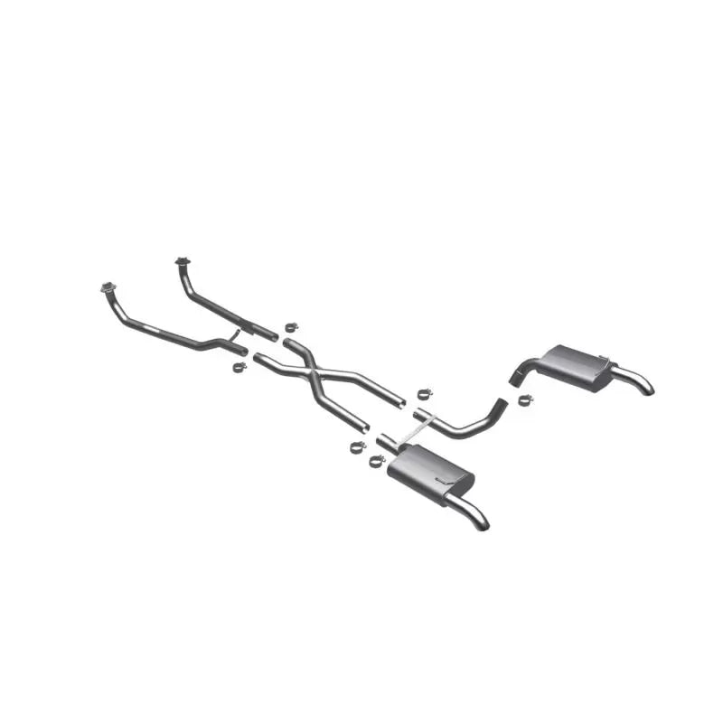 MagnaFlow Street Series 1968-1973 Chevrolet Corvette Stainless Crossmember-Back Exhaust System