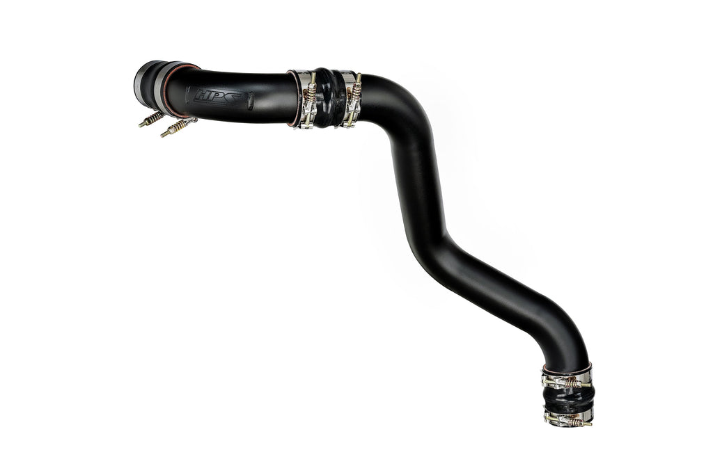 HPS Performance HPS Intercooler Charge Pipe Hot Side, 2017-2019 Chevy Silverado 2500 HD Duramax 6.6L V8 Diesel Turbo L5P, 17-146