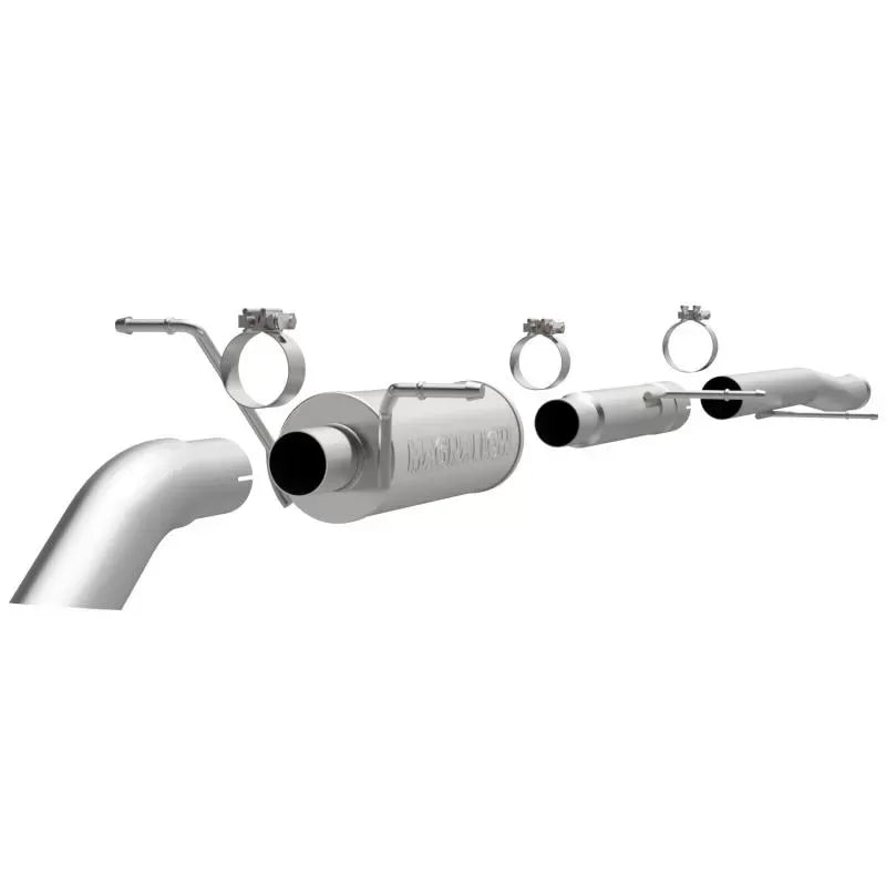 MagnaFlow Off-Road Pro Series Cat-Back Exhaust System 17102 for 2009-2013 Chevy Silverado/GMC Sierra