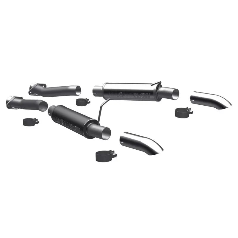 MagnaFlow Competition Series Cat-Back Exhaust System for 1986-2004 Ford Mustang, Stainless Steel
