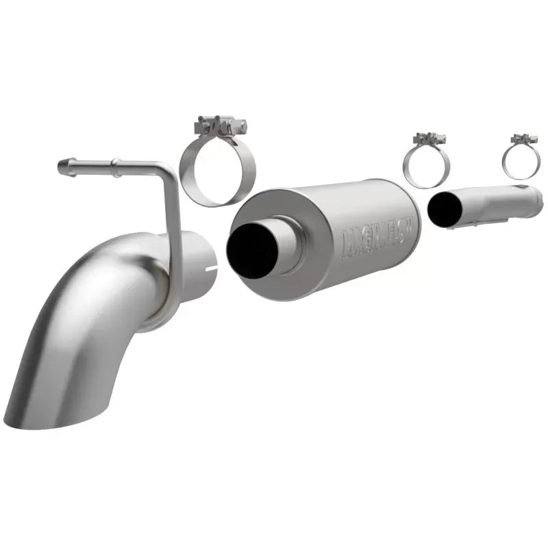 MagnaFlow Off-Road Pro Series Cat-Back Exhaust System for 2012-2018 Jeep Wrangler, Stainless Steel
