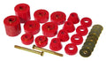 Prothane 75-79 GM 1/2 / 3/4 / 1T 2WD | 4WD Body Mount - Red