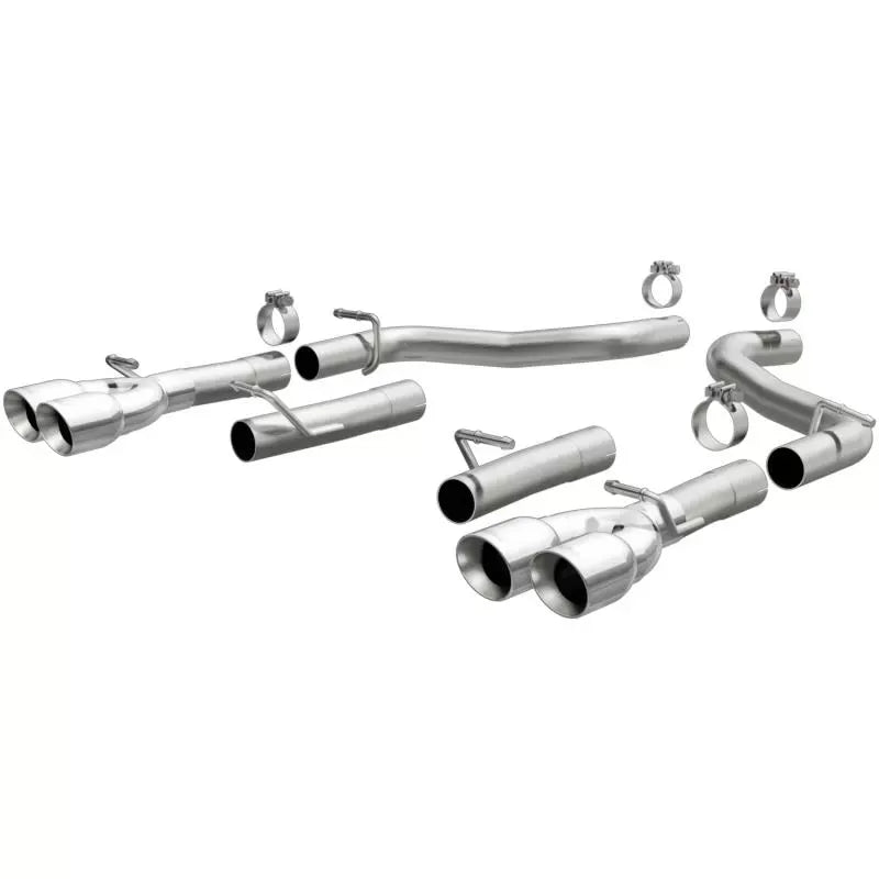 MagnaFlow 2015-2023 Dodge Challenger Race Series Axle-Back Exhaust System, Stainless Steel