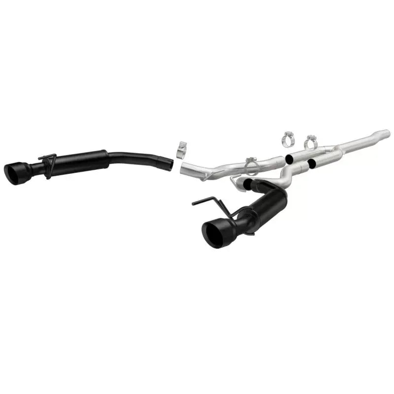 MagnaFlow Competition Series Cat-Back Exhaust System for 2015-2023 Ford Mustang, Black Coated