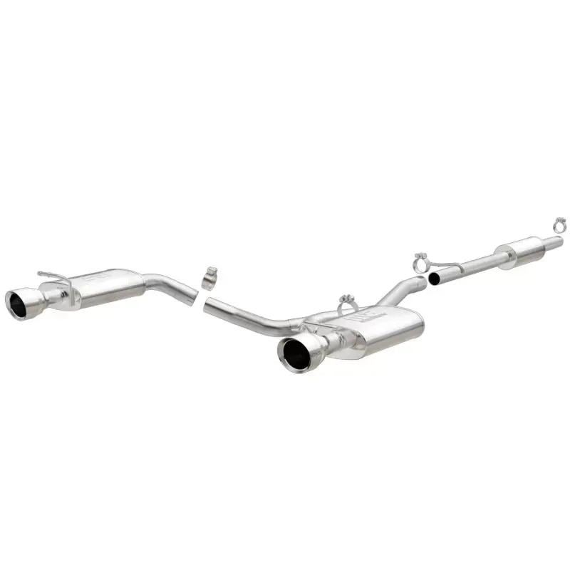 MagnaFlow Street Series Cat-Back Exhaust System for 2016-2019 Ford Explorer, Dual Split Rear, Stainless Steel