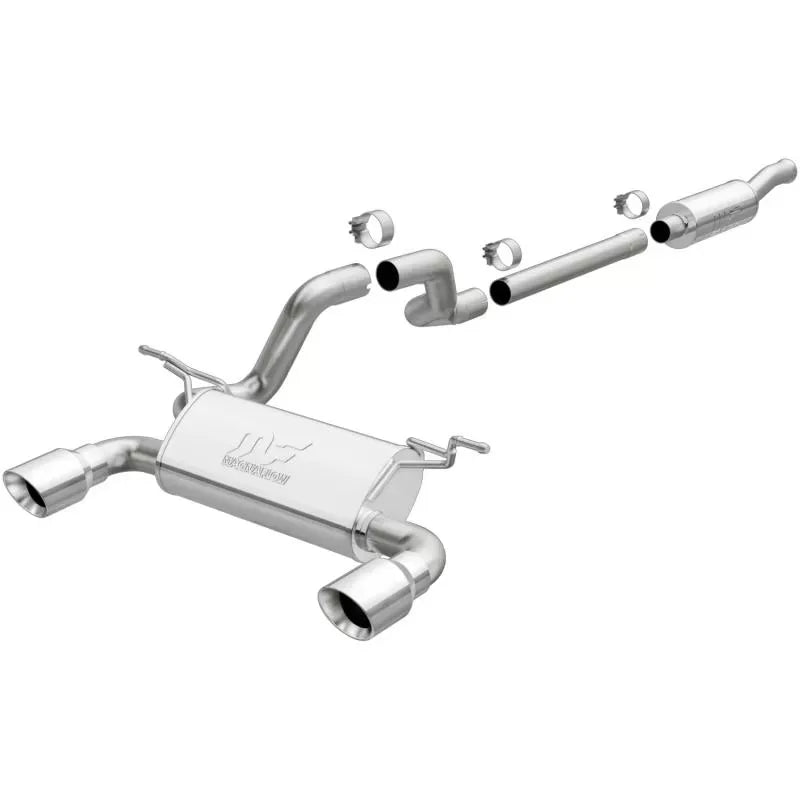 MagnaFlow Street Series Cat-Back Performance Exhaust System for 2018-2025 Jeep Wrangler