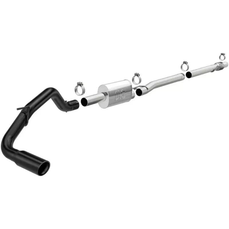 MagnaFlow Street Series Cat-Back Exhaust System for 2019-2023 Ford Ranger, Black Tips