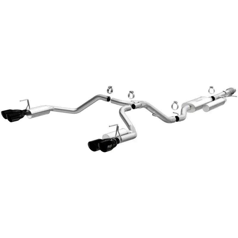 MagnaFlow Street Series Cat-Back Exhaust System for 2021-2025 Chevrolet Tahoe, Black Chrome Tips