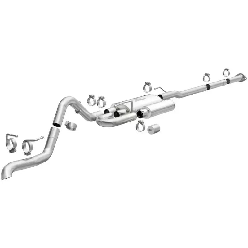 MagnaFlow Overland Series Cat-Back Exhaust System for 2005-2015 Toyota Tacoma, Stainless Steel