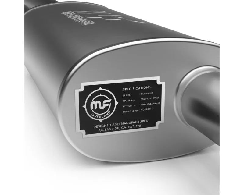 MagnaFlow Overland Series Cat-Back Exhaust System for 2024 Toyota Land Cruiser L4 2.4L