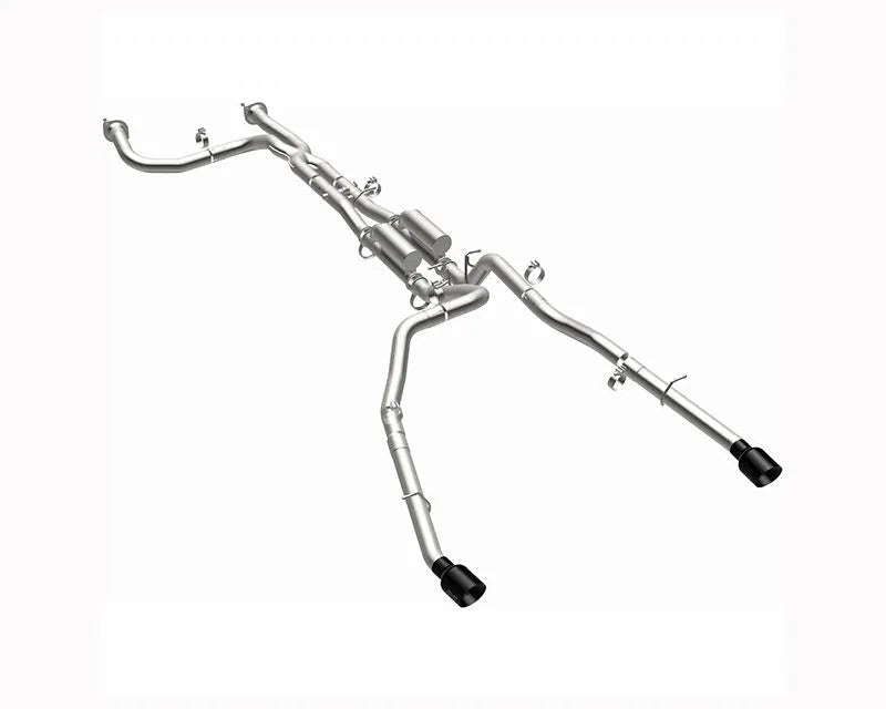 MagnaFlow Cat-Back Exhaust System 19704 for 2025 Ram 1500 RHO, Black Chrome Finish