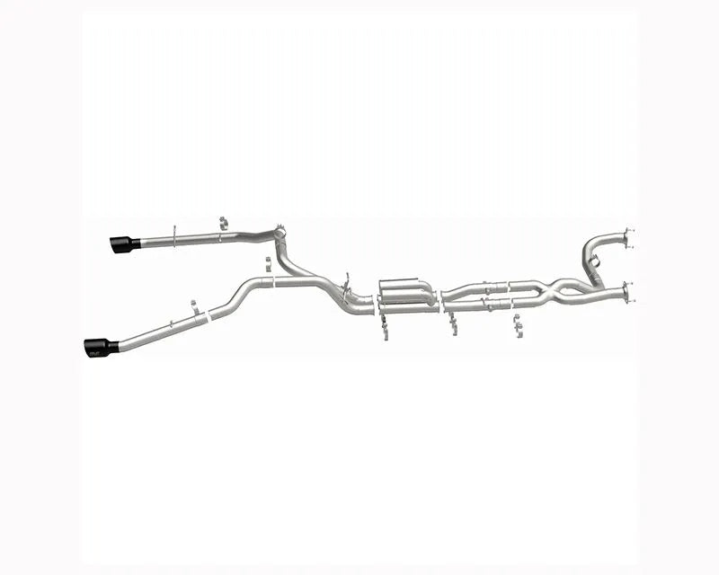 MagnaFlow Cat-Back Exhaust System 19704 for 2025 Ram 1500 RHO, Black Chrome Finish