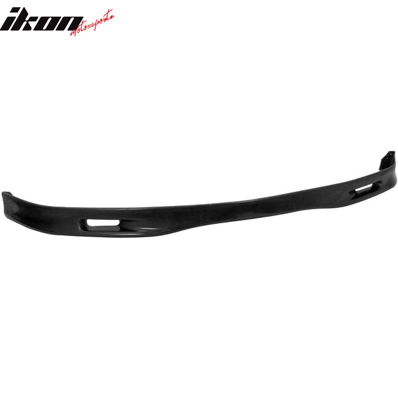 1992-1995 Civic PU Spoon Style Unpainted Black Front Bumper Lip PU