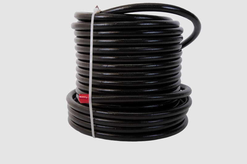Aeromotive PTFE SS Braided Fuel Hose - Black Jacketed - AN-06 x 8ft 15322