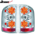 2007-2013 Silverado 1500 2500 3500 Lens LED Tail Lights Brake Lamps