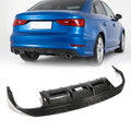 2015–2016 Audi A3 S-Line 8V Sedan Rear Bumper Diffuser Lip – Carbon Fiber