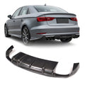 2015–2016 Audi S3 8V Sedan RS Style Rear Bumper Diffuser – Carbon Fiber