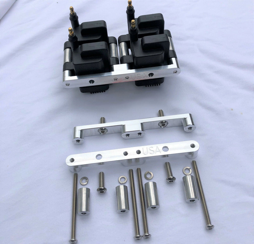 Smart High Output Ignition Coils Bracket for V8 HalTech FuelTech MicroTech AEM
