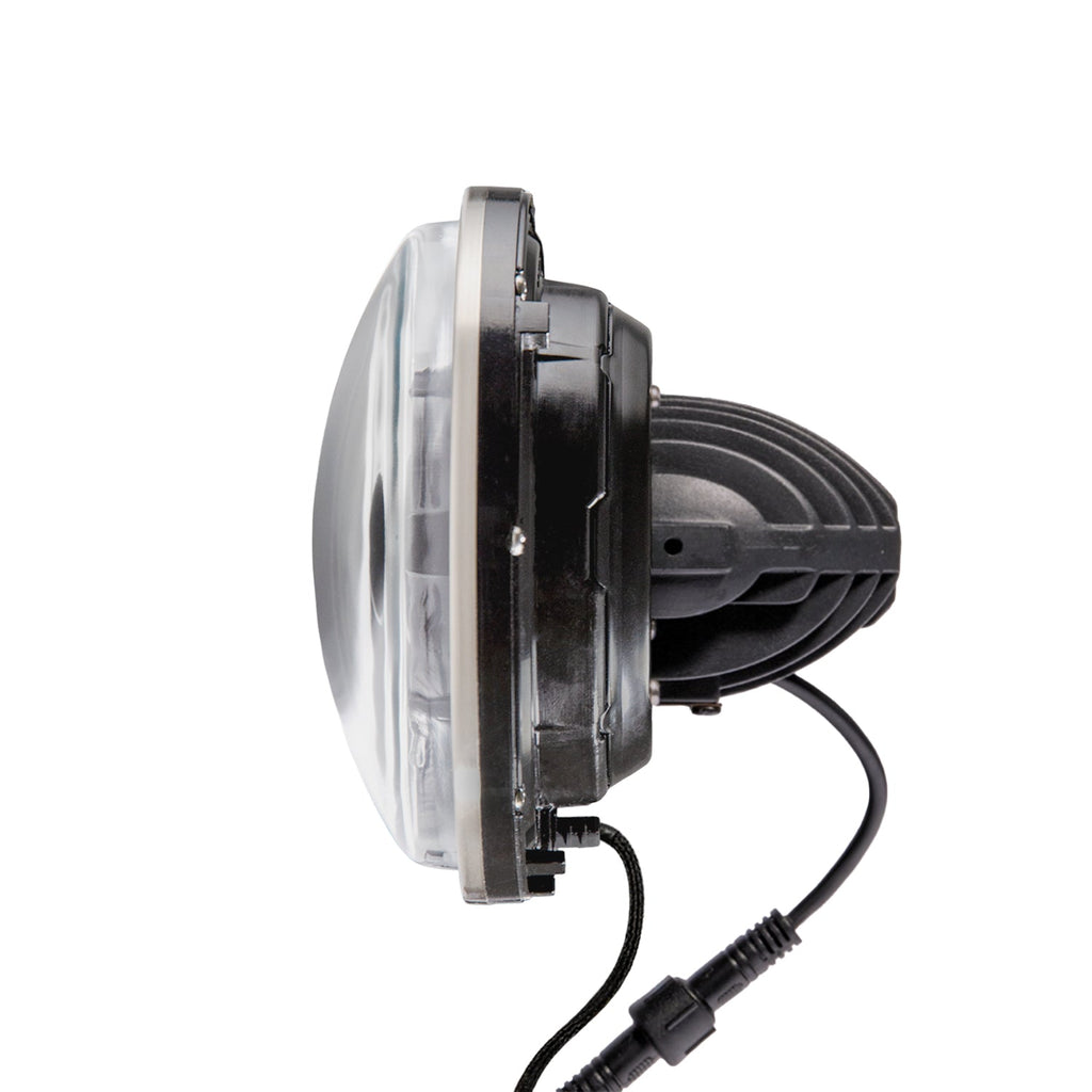 High/Low Beam Black 30W LED 575 with HDR Switchback Halo