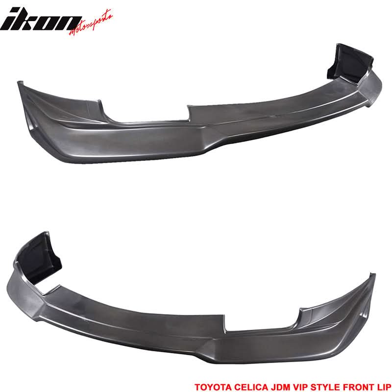 2000-2002 Toyota Celica VIP Style Black Front Bumper Lip Spoiler PU