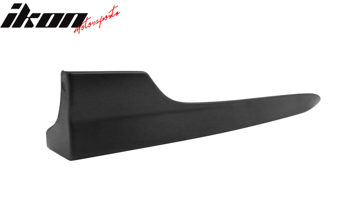 2004-2010 Mazda RX8 OE Style Unpainted Black Side Skirts Extension PU