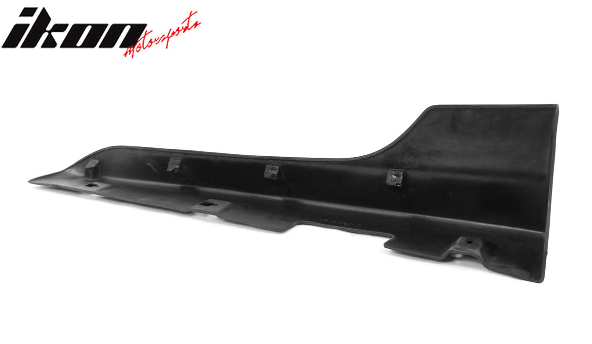 2004-2010 Mazda RX8 OE Style Unpainted Black Side Skirts Extension PU
