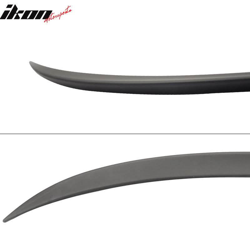 2006-2011 BMW E90 3 Series M3 Style Matte Black Rear Spoiler Wing ABS