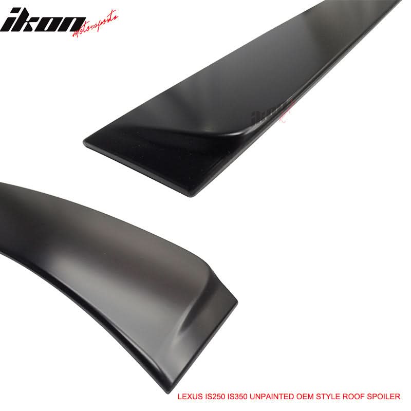 2006-2013 Lexus IS250 IS350 OEM Style Unpainted Roof Window Spoiler
