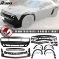 2008-2014 Dodge Challenger Front Bumper + Demon Lip + Fender Flares
