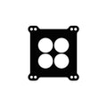 Cometic Gasket Cometic Holley 4 BBL .060in Fiber Carburetor Mounting Gasket - 4 Hole - 1.750in Holes C5262FC
