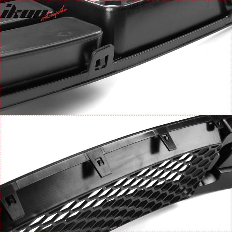 2013-2014 Ford Mustang Shelby GT500 Style Unpainted Front Grille ABS