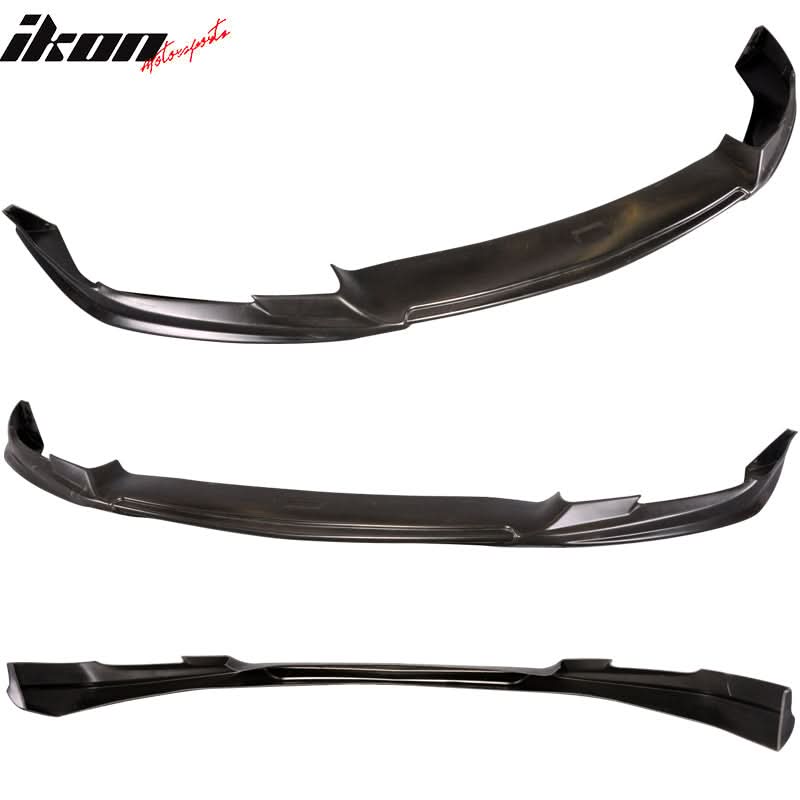2013-2016 Scion FRS Type-T Style Unpainted Black Front Bumper Lip PU
