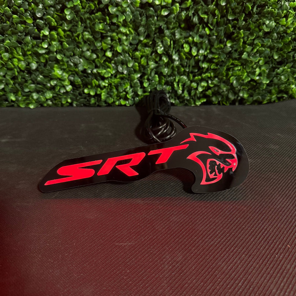 2015-2023 SRT Hellcat RGBW Flow Series LED Badge Emblem Logo