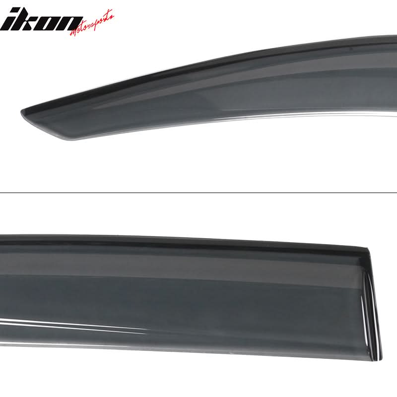 2017-2021 Honda Civic 10th Gen X HB5 Smoke/Tinted Window Visor Acrylic