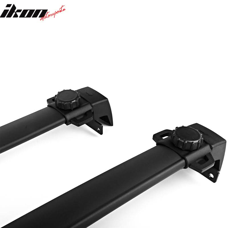 2017-2023 Jeep Compass OE Style Black Roof Rack Cross Bar Aluminum