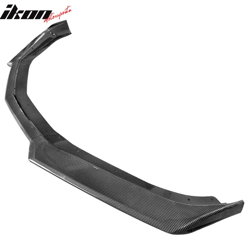 2019-2024 Chevy Camaro SS Style Black Front Bumper Guard CFL Lip ABS