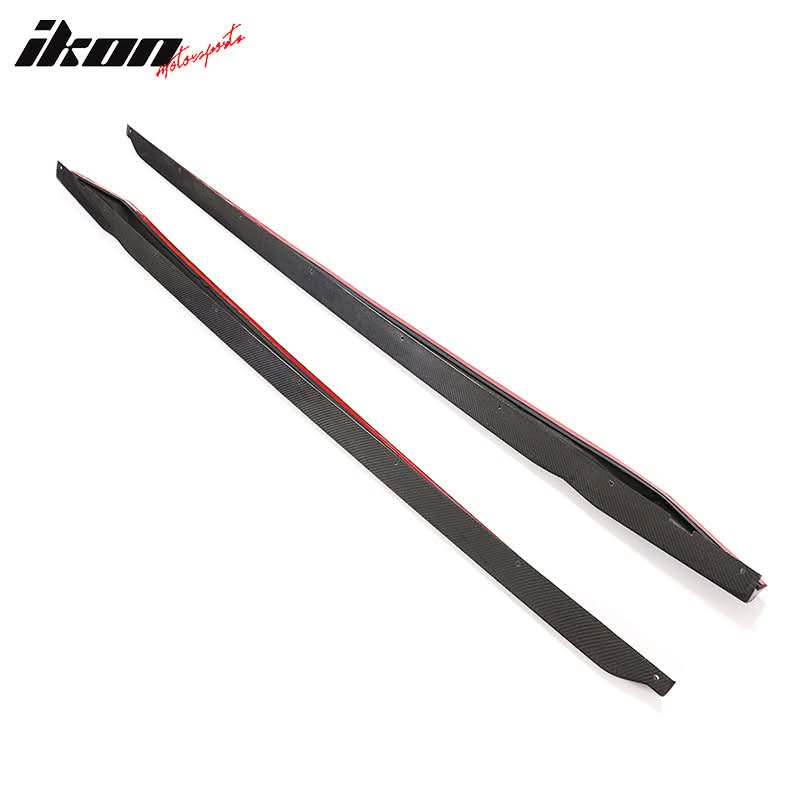 2022-2025 Honda Civic 11th Gen Sedan Side Skirt HPD Style Carbon Fiber