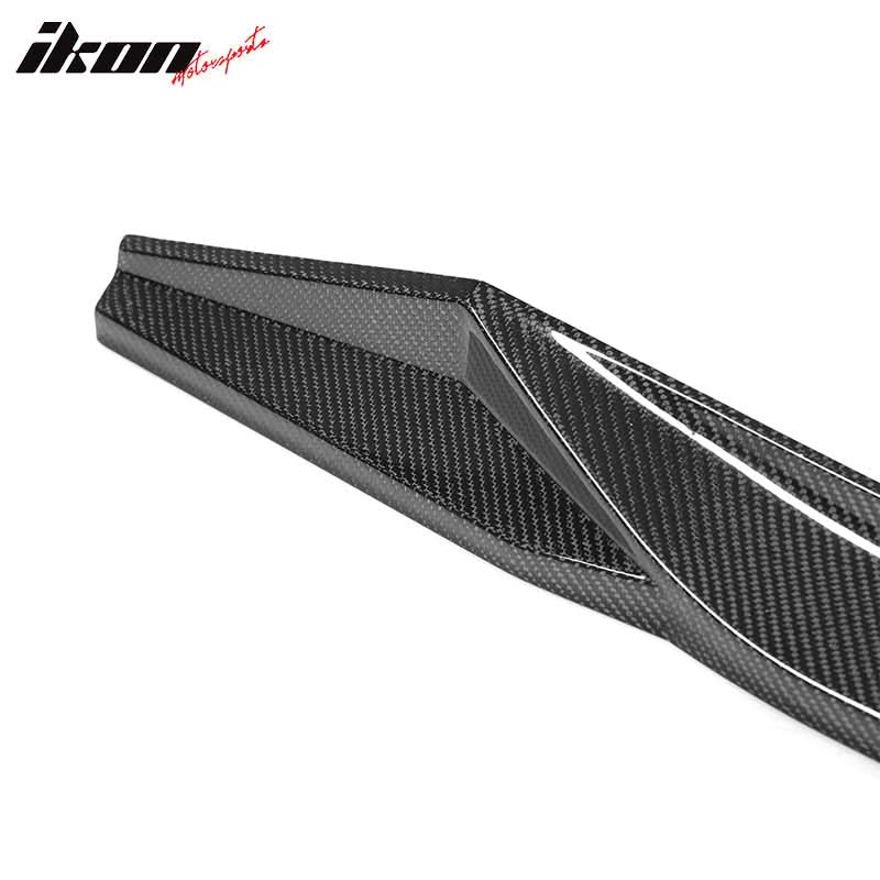 2022-2025 Honda Civic 11th Gen Sedan Side Skirt HPD Style Carbon Fiber