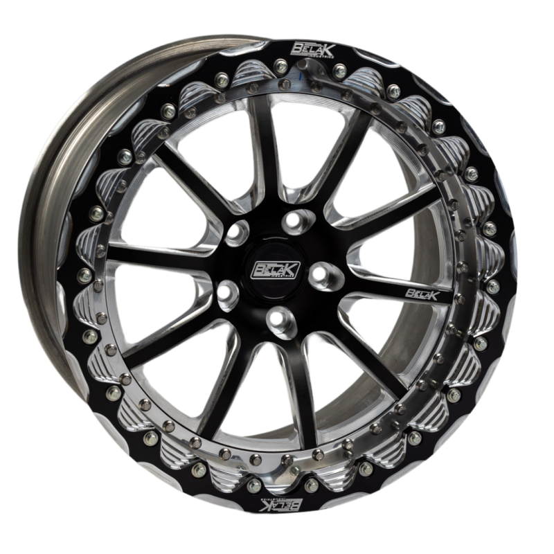 Belak Wheels Belak 15x11 / 7in BS / 5x120 BP / High Pad / Series 4 Wheel - Single Beadlock 15115120S47BS-SBL