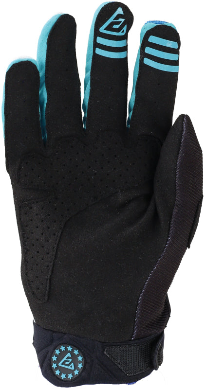 Answer 24 Peak Flo Gloves Black/Blue/White - 2XL 442793
