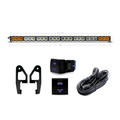 Cali Raised LED Cali Raised 2024+ Toyota Tacoma Premium Roof Rack Front Light Bar Kit - 43 In Dual Function W/ OEM CR4110
