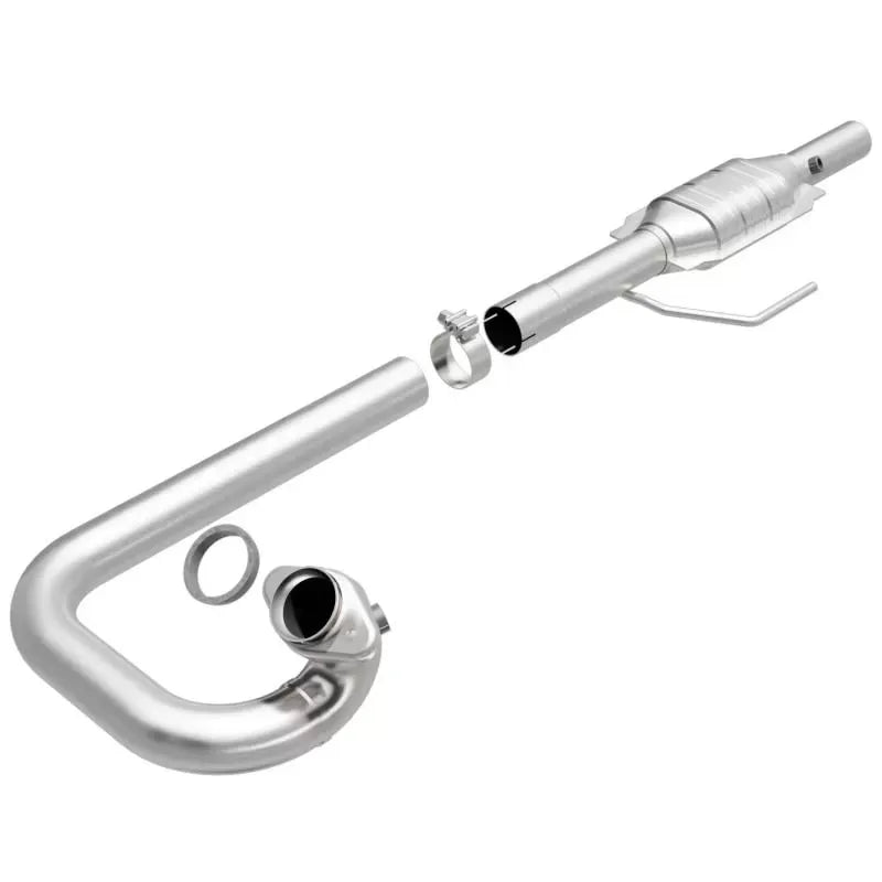 MagnaFlow HM Grade Direct-Fit Catalytic Converter for 1997-1999 Jeep Wrangler, Stainless Steel