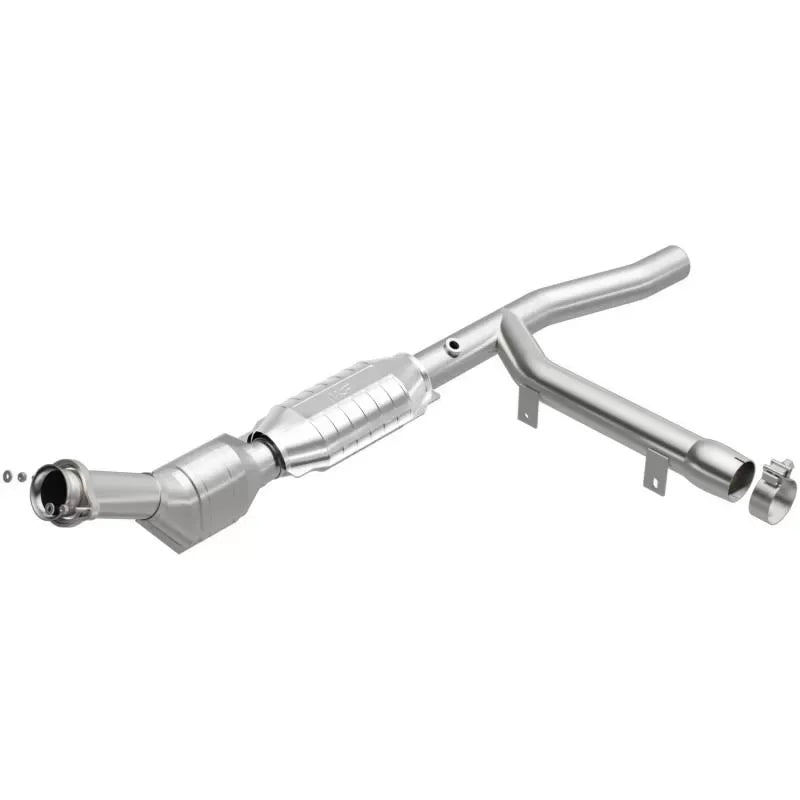 MagnaFlow HM Grade Direct-Fit Catalytic Converter for 1997-1998 Ford F-150, Stainless Steel