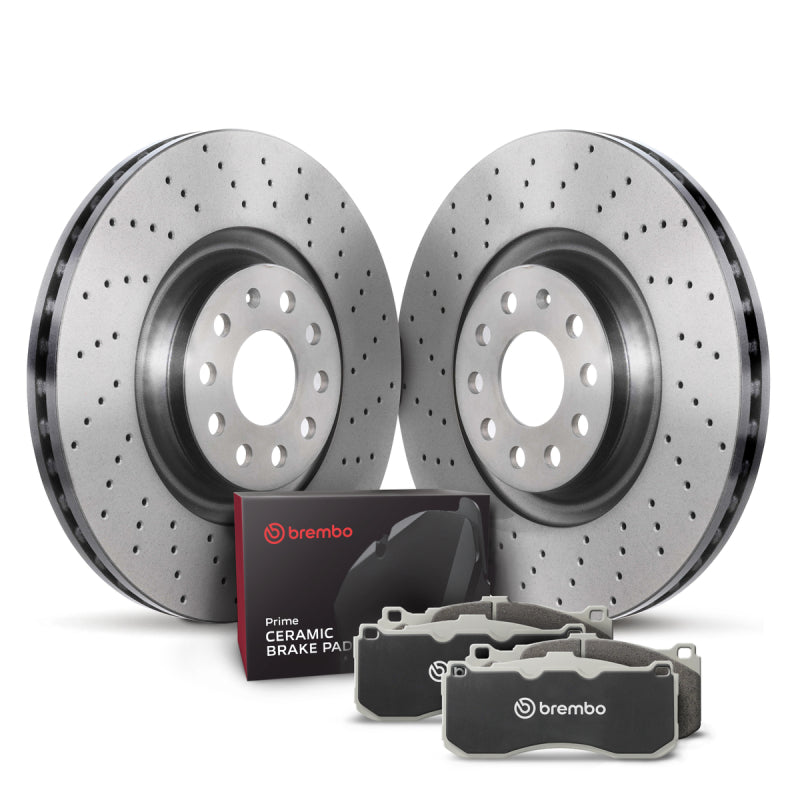 Brembo OE 13-16 Dodge Dart Rear Disc Brake Kit KTX0141