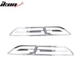 2011-2013 Chevrolet Volt Chrome 4PCS Rear Tail Lights Bezel Covers Kit