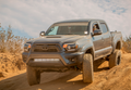 Cali Raised LED Cali Raised 05-15 Toyota Tacoma Low Profile Led Ditch Light Brackets Kit W/ Blue Backlight - Small CR2447