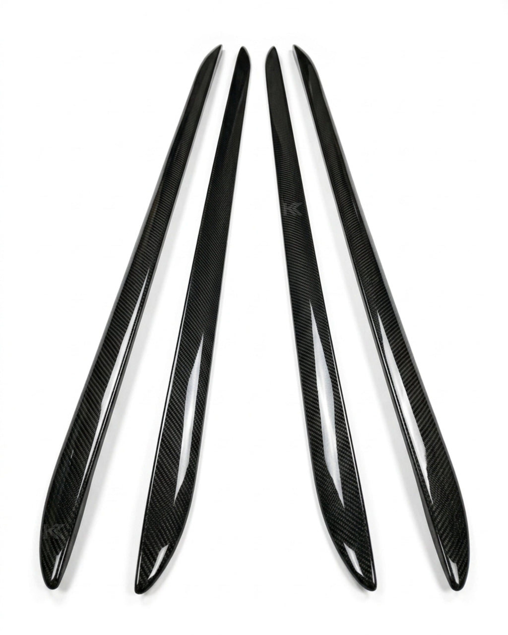 2010–2011 Audi A5 8T Sportback Side Skirt Extensions – Carbon Fiber