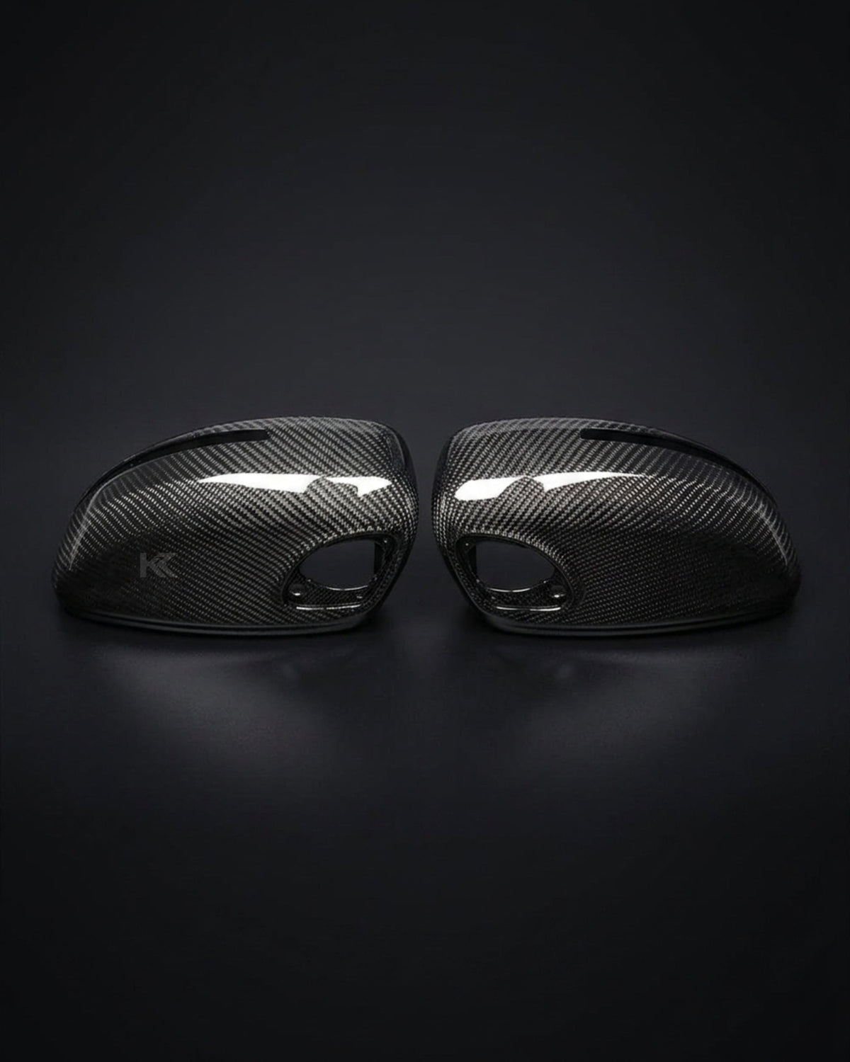 2008–2014 Audi R8 / 2008–2012 Audi TT Side Wing Mirror Covers – Carbon Fiber