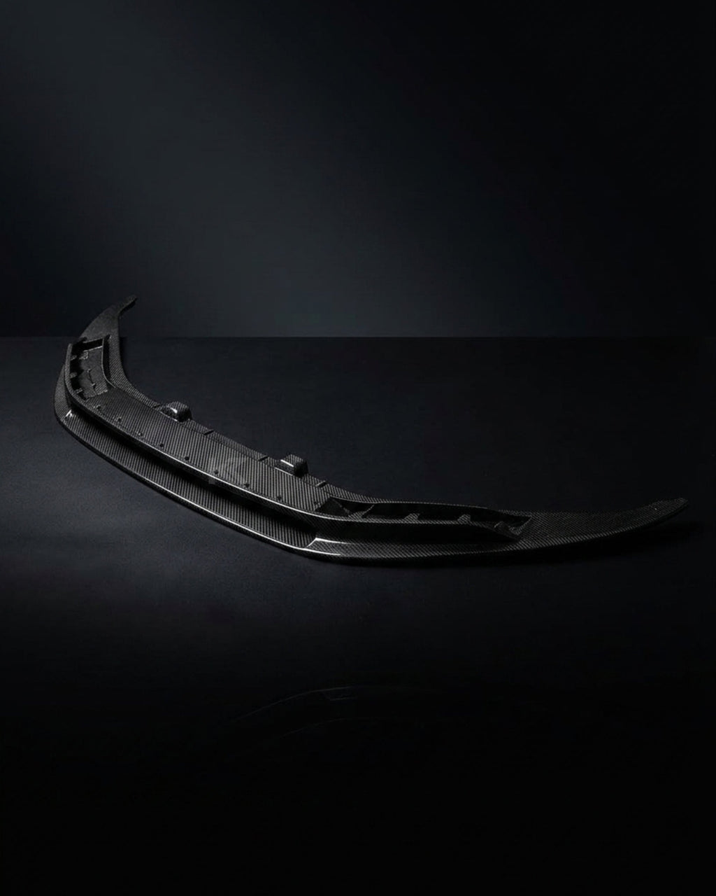 2016–2018 Audi R8 V10 & V10 Plus Coupe V-Design Front Lip Spoiler – Dry Carbon Fiber