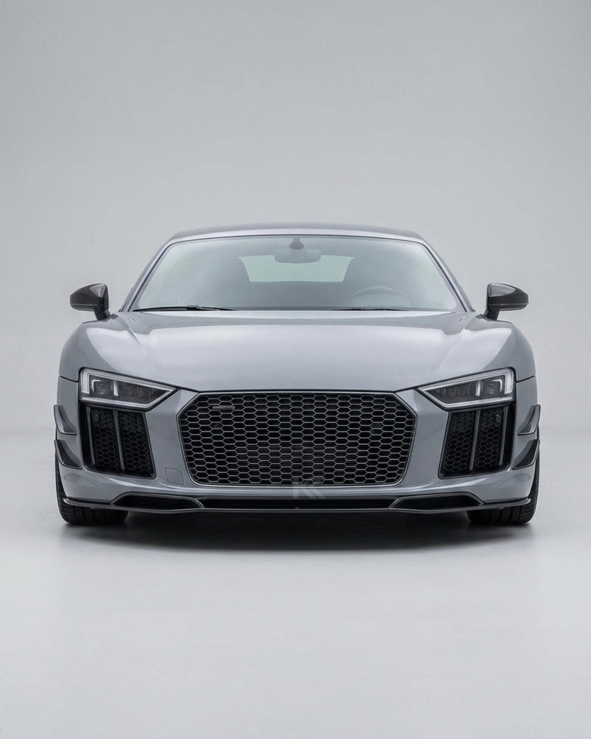 2016–2018 Audi R8 V10 & V10 Plus Coupe Custom Style Front Lip Splitter – Carbon Fiber